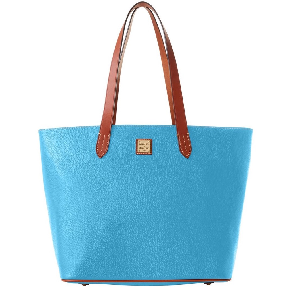 Dooney & Burke Large Shooper & framed coin purse - Picture 2 of 12